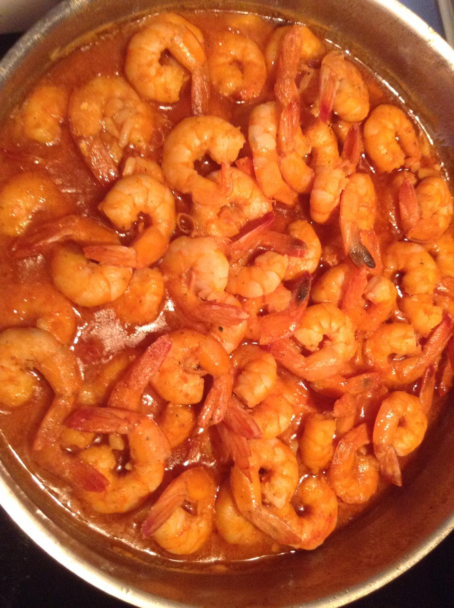 Miolo de Camarão Salteado